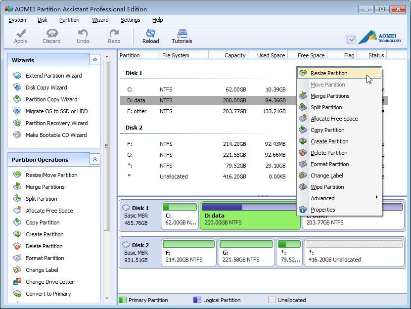 AOMEI Partition Assistant Standard 6.0 Review